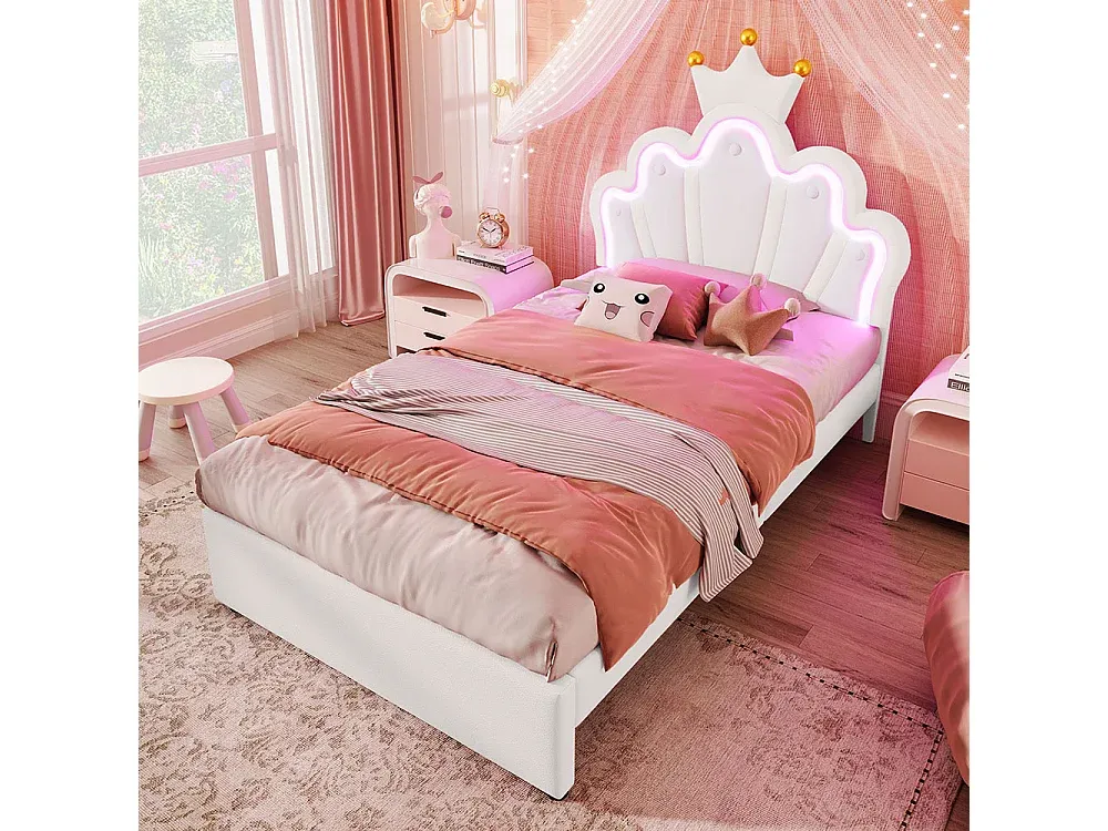 Schlafzimmer,Bereich Bett,Prinzessinnenbett-livelaro.com