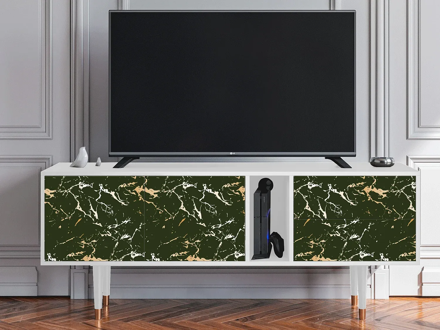 Wohnzimmer und Flur,Wohnzimmermöbel,TV-Board-livelaro.com
