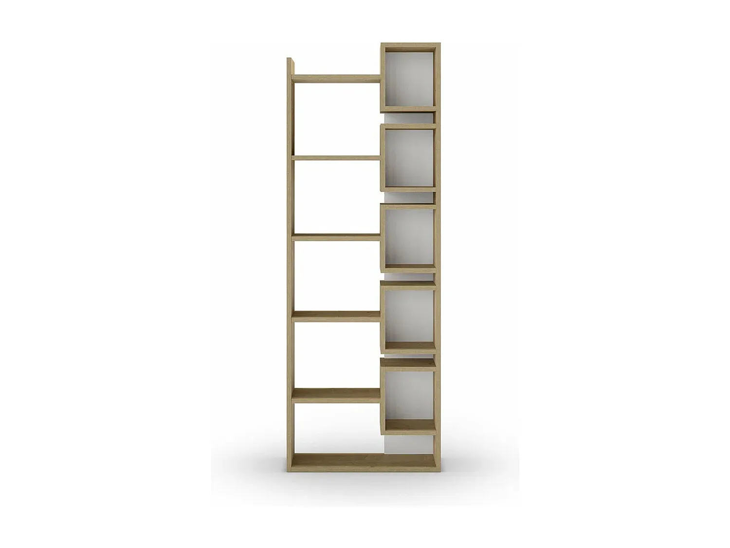 Hohes Bücherregal mit elegantem Design für Wohnzimmer-livelaro.com