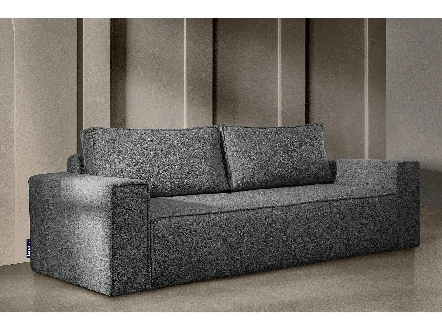 Modernes Schlafsofa 3-Sitzer in Graphit-livelaro.com