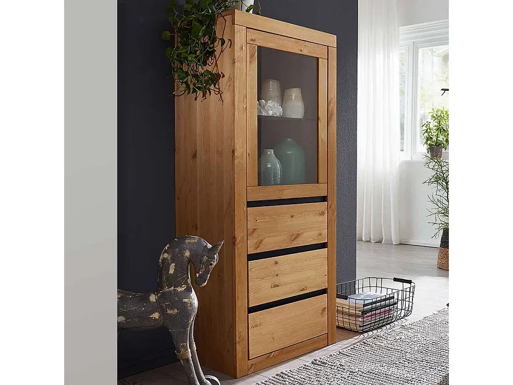 Wohnzimmer und Flur,Wohnzimmermöbel,Vitrinenschrank-livelaro.com