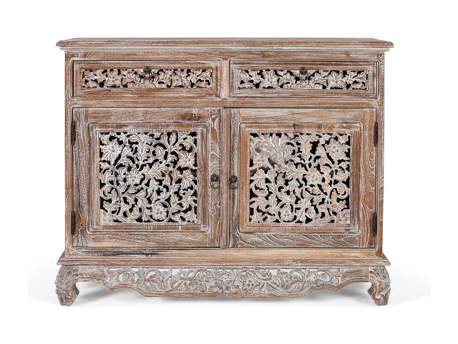 Teakholz Sideboard mit Stauraum-livelaro.com