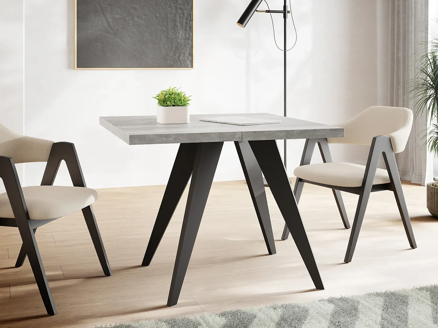 Esszimmer und Küche,Esszimmermöbel,Ausziehbarer Tisch-FURNIAVENA