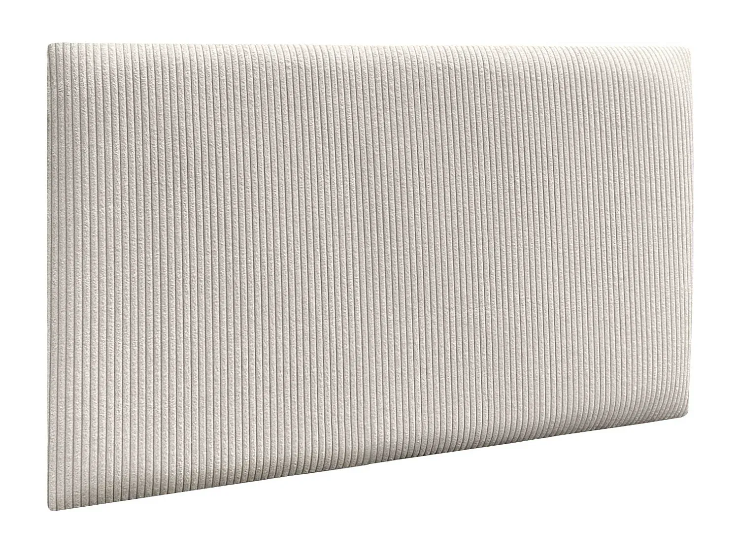 Gepolsterte Wandpaneele Schallabsorbierend und Stoßfest 60x40cm Elfenbeinweiß-FURNIAVENA