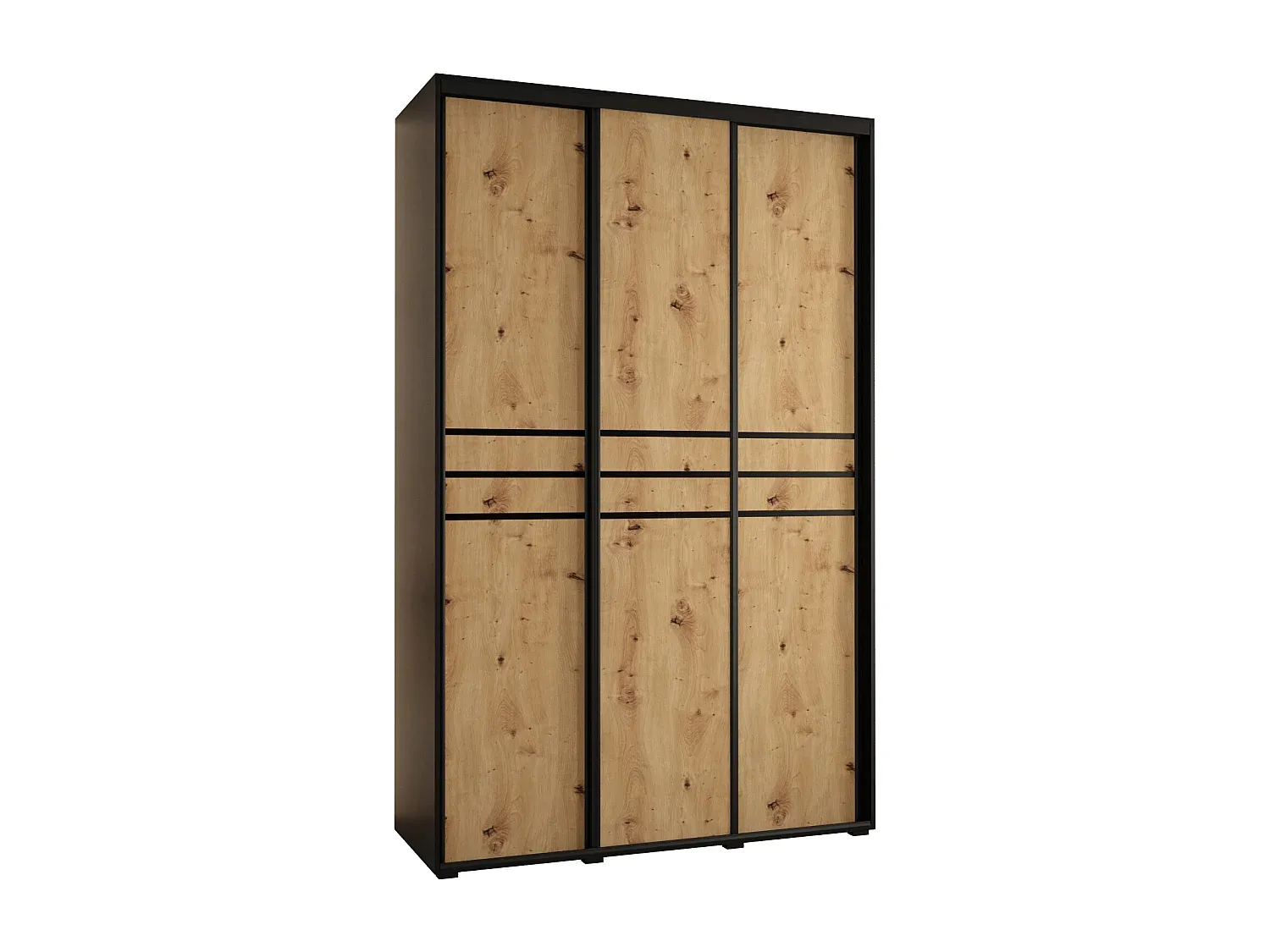 Großer Kleiderschrank mit Schwebetüren, dreitürig-FURNIAVENA