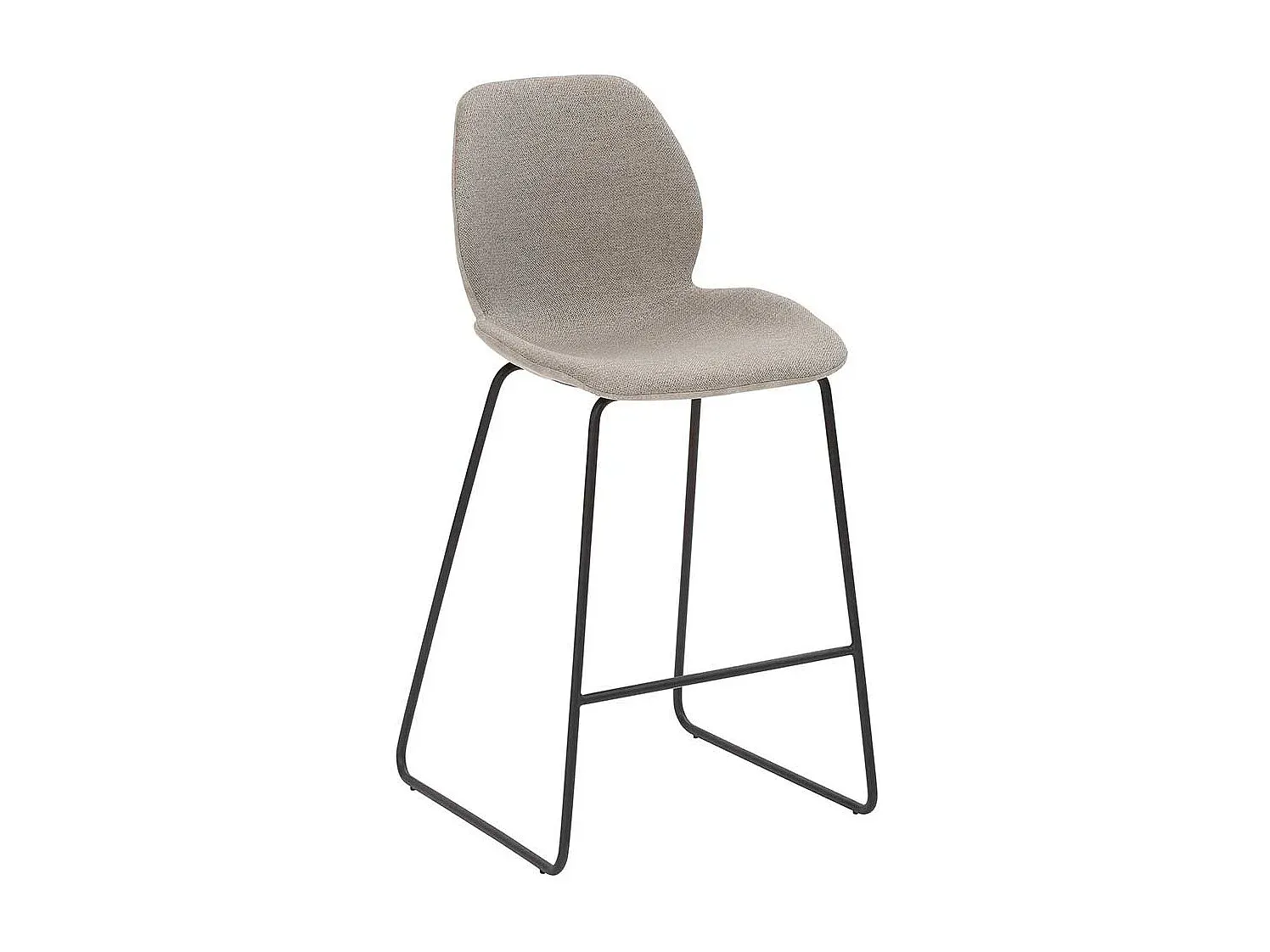 Moderner Küchenhocker mit Stahlgestell-FURNIAVENA