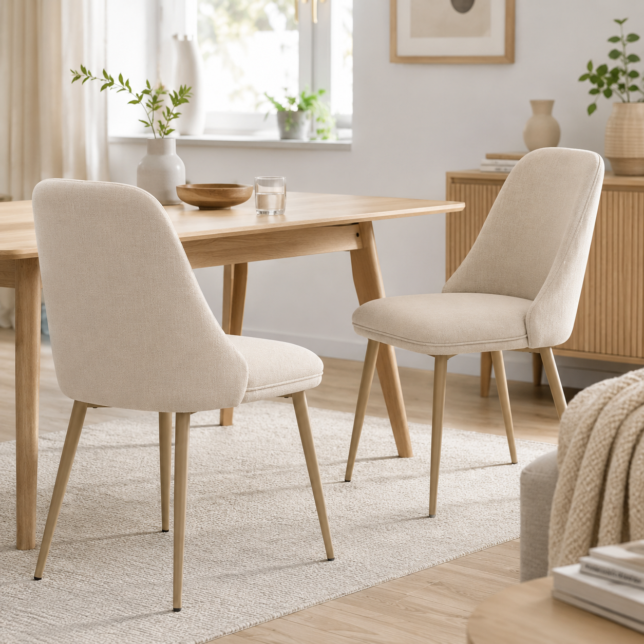 Moderner Esszimmerstuhl 84 cm im 2er-Set-SelviaModern
