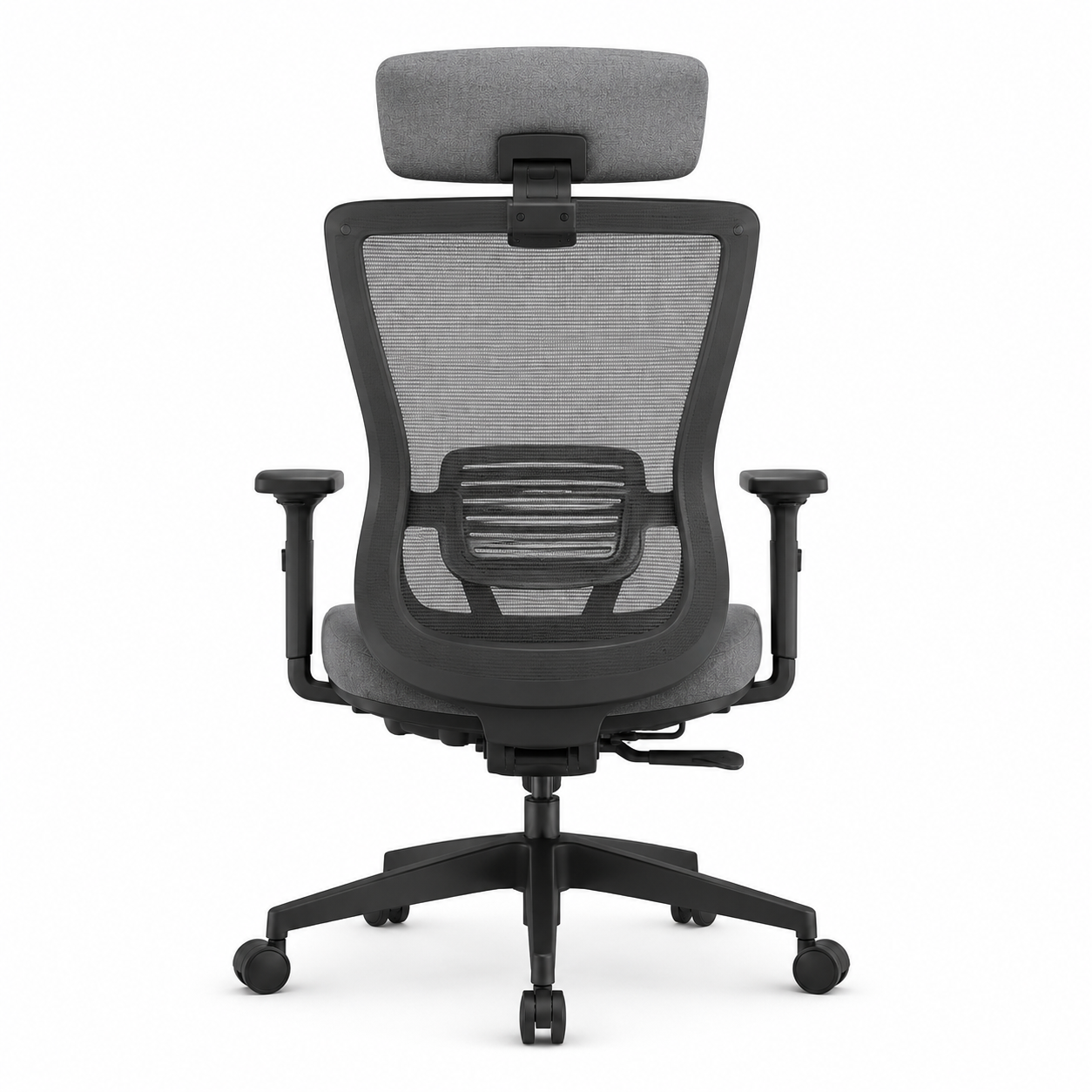 Ergonomischer Drehstuhl 118 cm mit Stoffbezug-SelviaModern