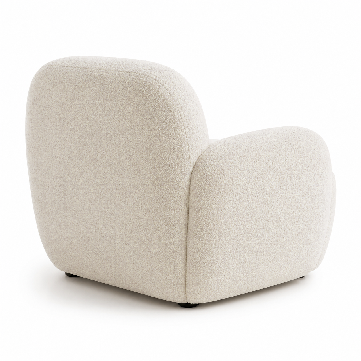 Relaxsessel 80 cm mit Bouclé-Bezug-SelviaModern