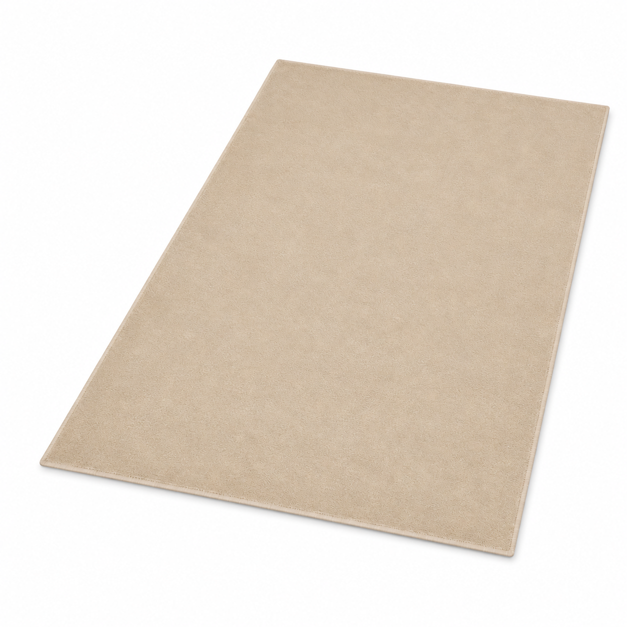 Kurzflor Teppich Beige für Wohnzimmer und Schlafzimmer-SelviaModern