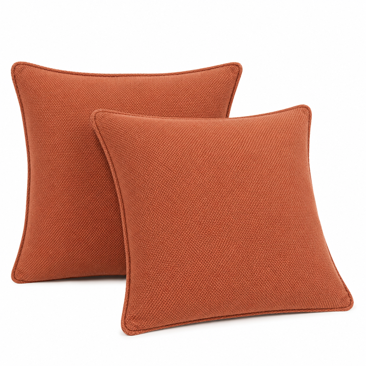 Deko-Kissen Set 45x45 cm mit Strukturbezug-SelviaModern