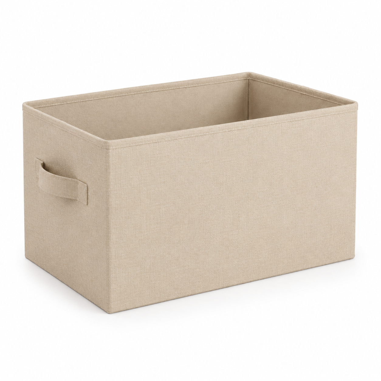 Aufbewahrungsbox 30 L aus Stoff mit Griffen-SelviaModern