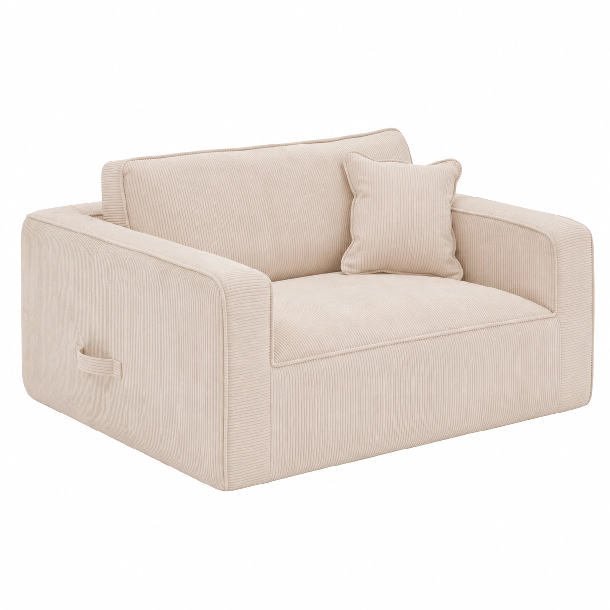 Canape enfant beige minimaliste