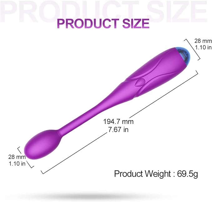 “Strong earthquake and low noise”-  💥Powerful Mini Wand Portable Massage Ball