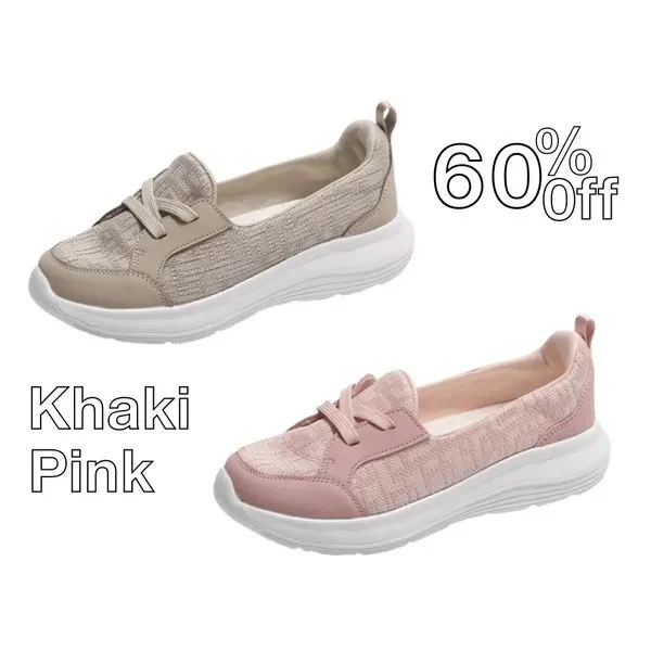 🔥Last Day Promotion 60% OFF – Orthopedic Women’s Breathable Slip On Arch Support Non-slip Shoes