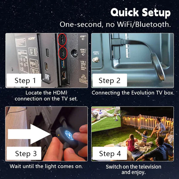 ✅HIDONE™ TV Streaming Device📺 - Access All Channels for Free - No Monthly Fee