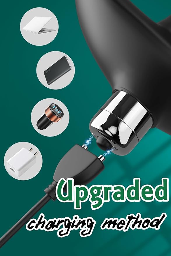 Vibrating Anal Beads Butt Plug