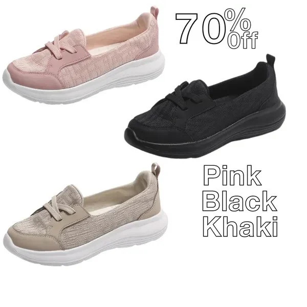 🔥Last Day Promotion 60% OFF – Orthopedic Women’s Breathable Slip On Arch Support Non-slip Shoes