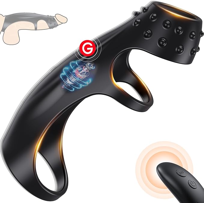 Become a hunk in 2024💥-wireless remote control cock ring