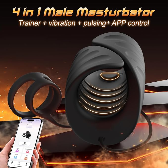 2024 newest low💥-wireless remote control cock ring