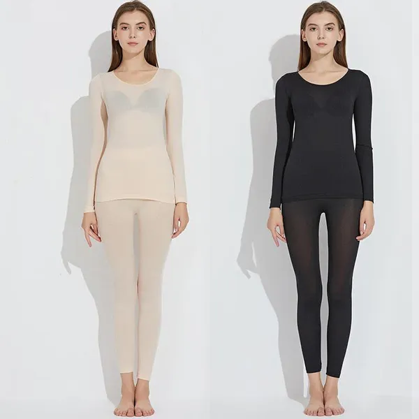 Seamless Elastic Thermal Inner Wear