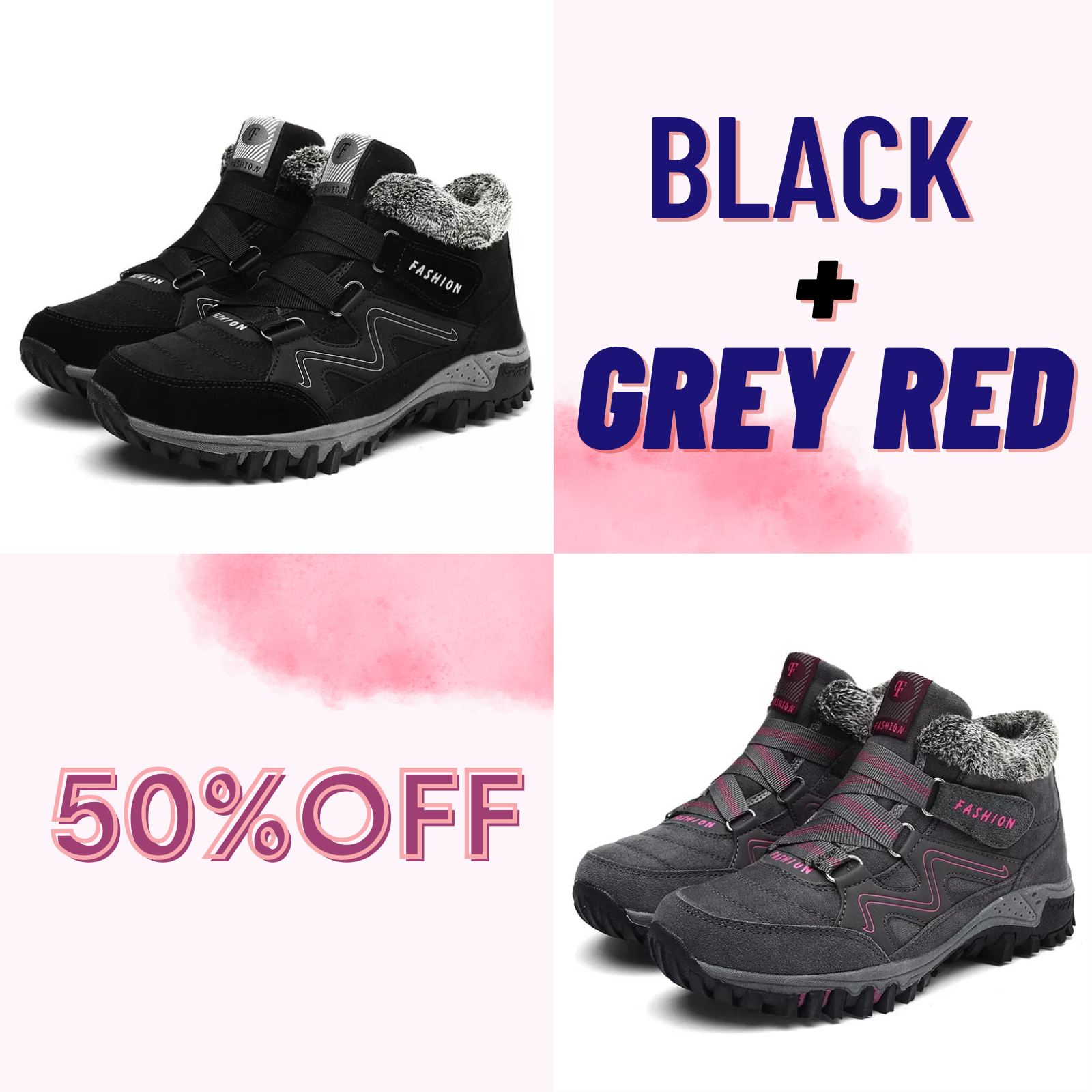🎄Early Christmas Sale 70% OFF-Winter Thermal Boots