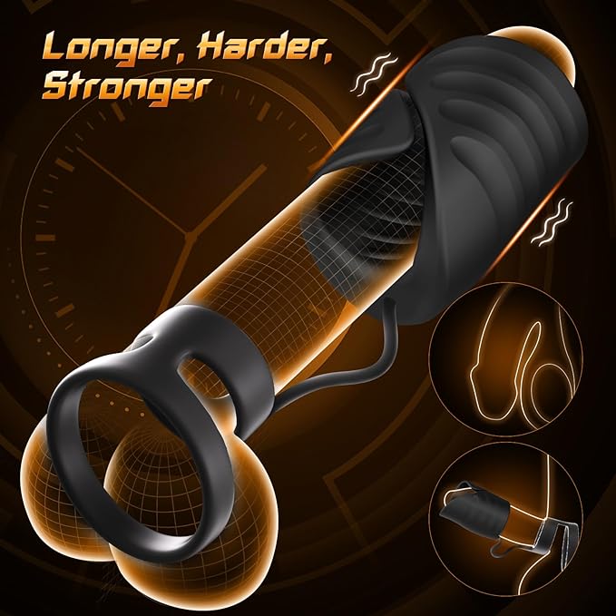 2024 newest low💥-wireless remote control cock ring