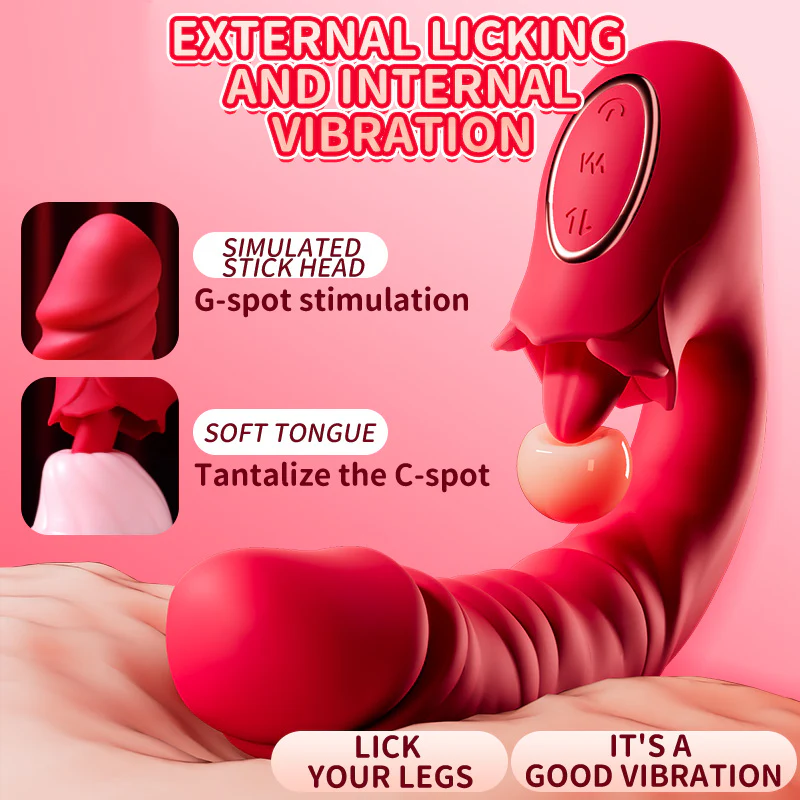 😜Summer Clearance Flash Sale Only $39.99-3 in 1 G-spot Dildo Female Vibrator