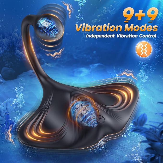 💥Special Launch in 2025 – 2-in-1 Prostate & Anal Massager with 9+9 Dual Vibration Modes🔥