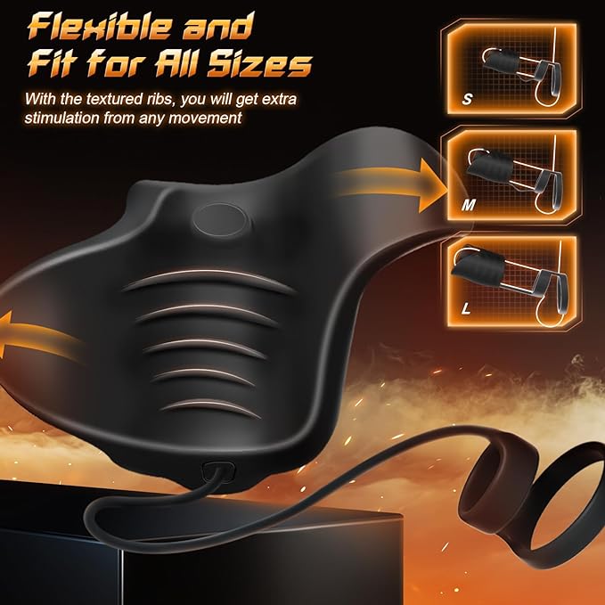 2024 newest low💥-wireless remote control cock ring