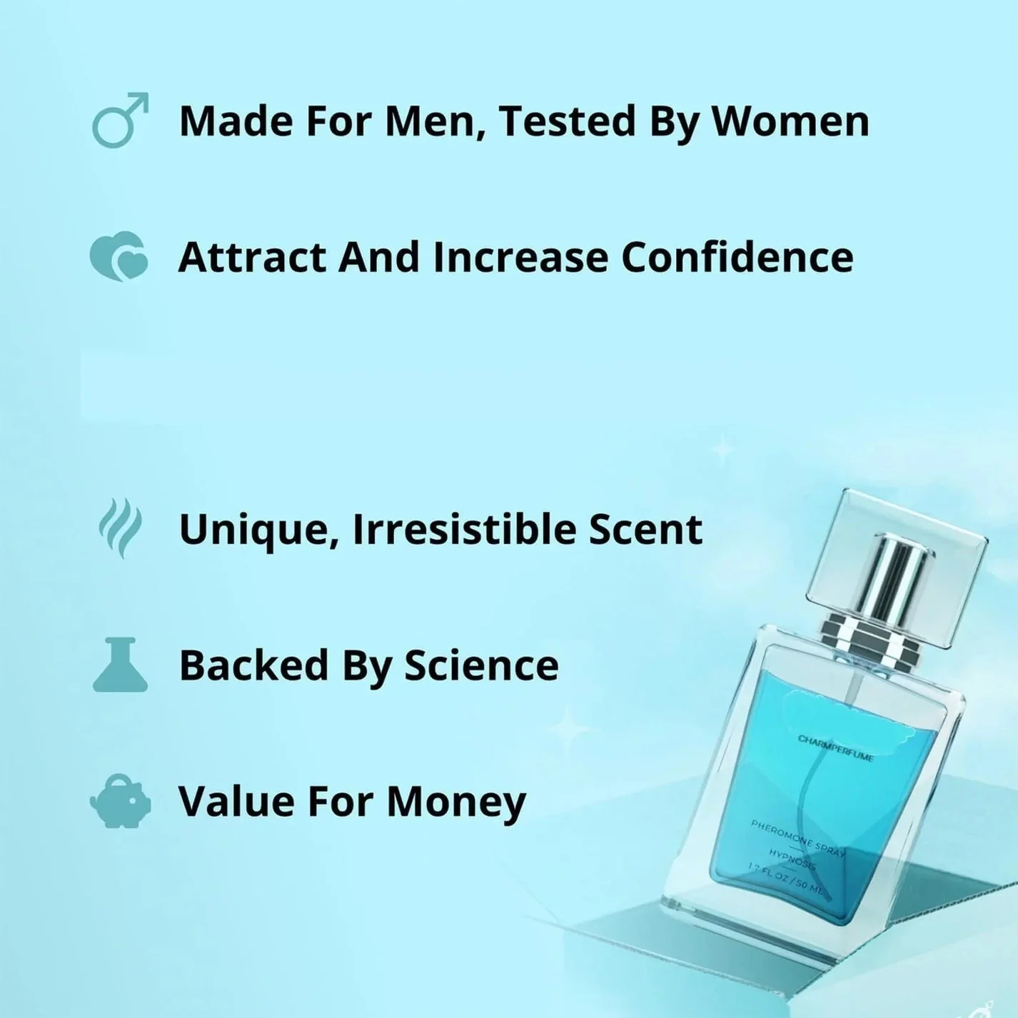 OFFICIAL Cupid® Pheromone Cologne For Men | Imported From USA 🇺🇸 [Pack Of 2]