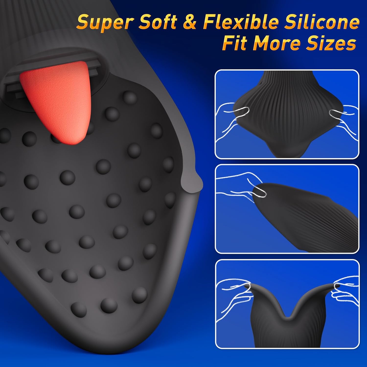 💥💥Bestselling Toy of 2025 😍 – Triple Pleasure Stroker