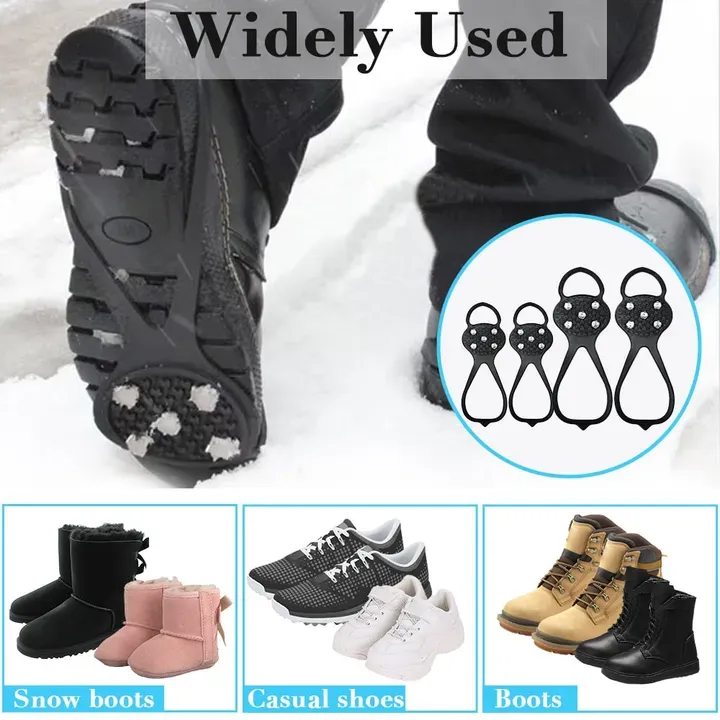 💥slip buster💥Non-Slip Ice Snow Spikes with 10 Steel Studs