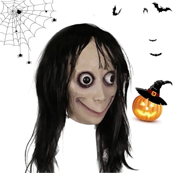 👻Halloween Special - Prank Scare MOMO Mask👹
