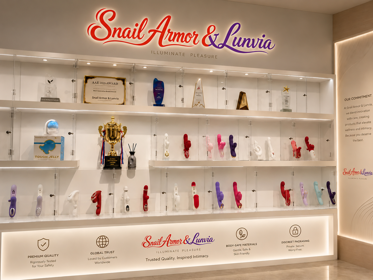 Luniva showroom