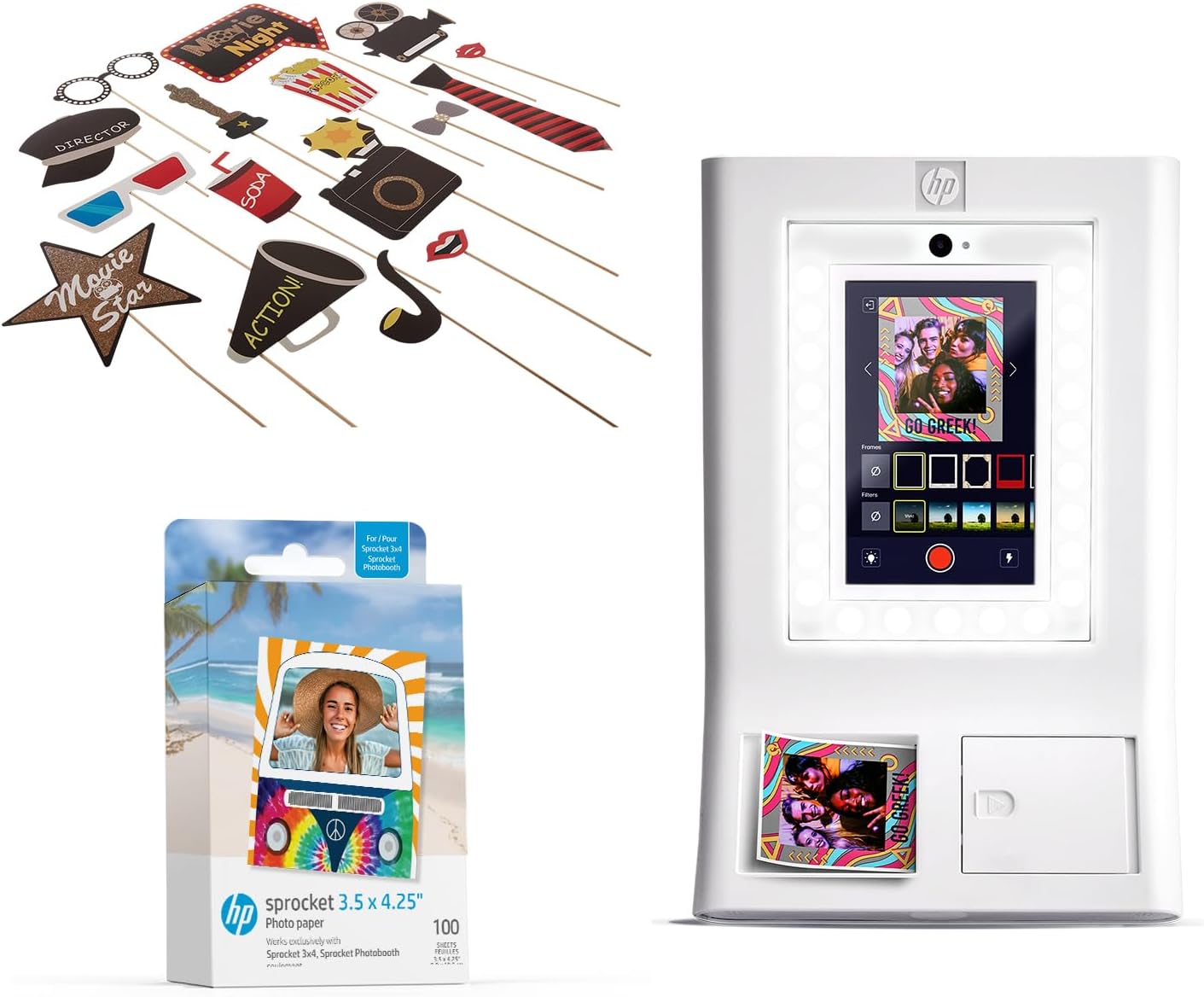 hp-sprocket-cabina-fotografica-impresora-instantanea-de-color-blanca-papel-zink-100-hojas-accesorios-de-hollywood-1-Locoriaroom