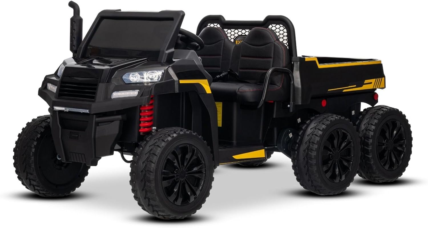 coche-electrico-infantil-tipo-tractor-rider-6x6-24v-con-traccion-en-las-cuatro-ruedas-4x-200w-biplaza-negro-bateria-de-litio-ruedas-eva-asiento-doble-de-cuero-sintetico-ejes-con-suspension-Locoriaroom
