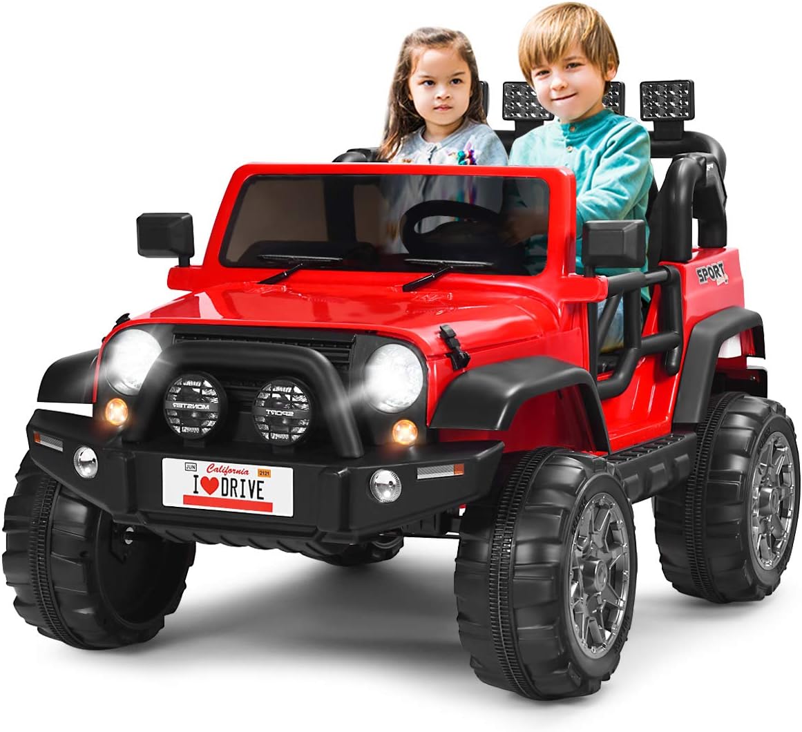 costway-12-v-coche-electrico-montable-vehiculo-electrico-de-bateria-con-2-asientos-con-mando-24-g-suspension-de-muelles-3-velocidades-luces-led-furgoneta-montable-para-ninos-3-anos-rojo-Locoriaroom