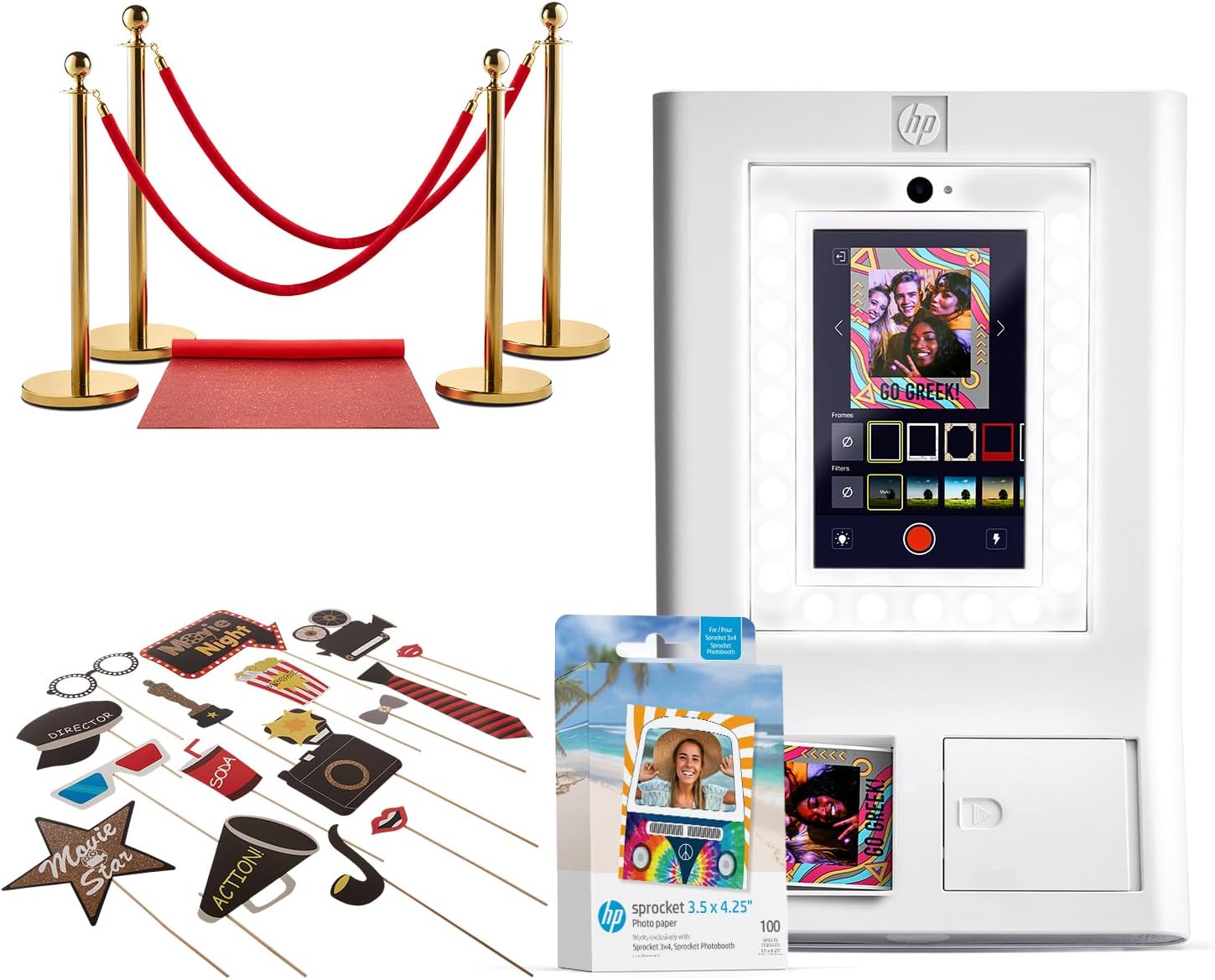 hp-sprocket-cabina-fotografica-impresora-instantanea-de-color-blanca-papel-zink-100-hojas-alfombra-roja-1-accesorios-de-hollywood-1-Locoriaroom