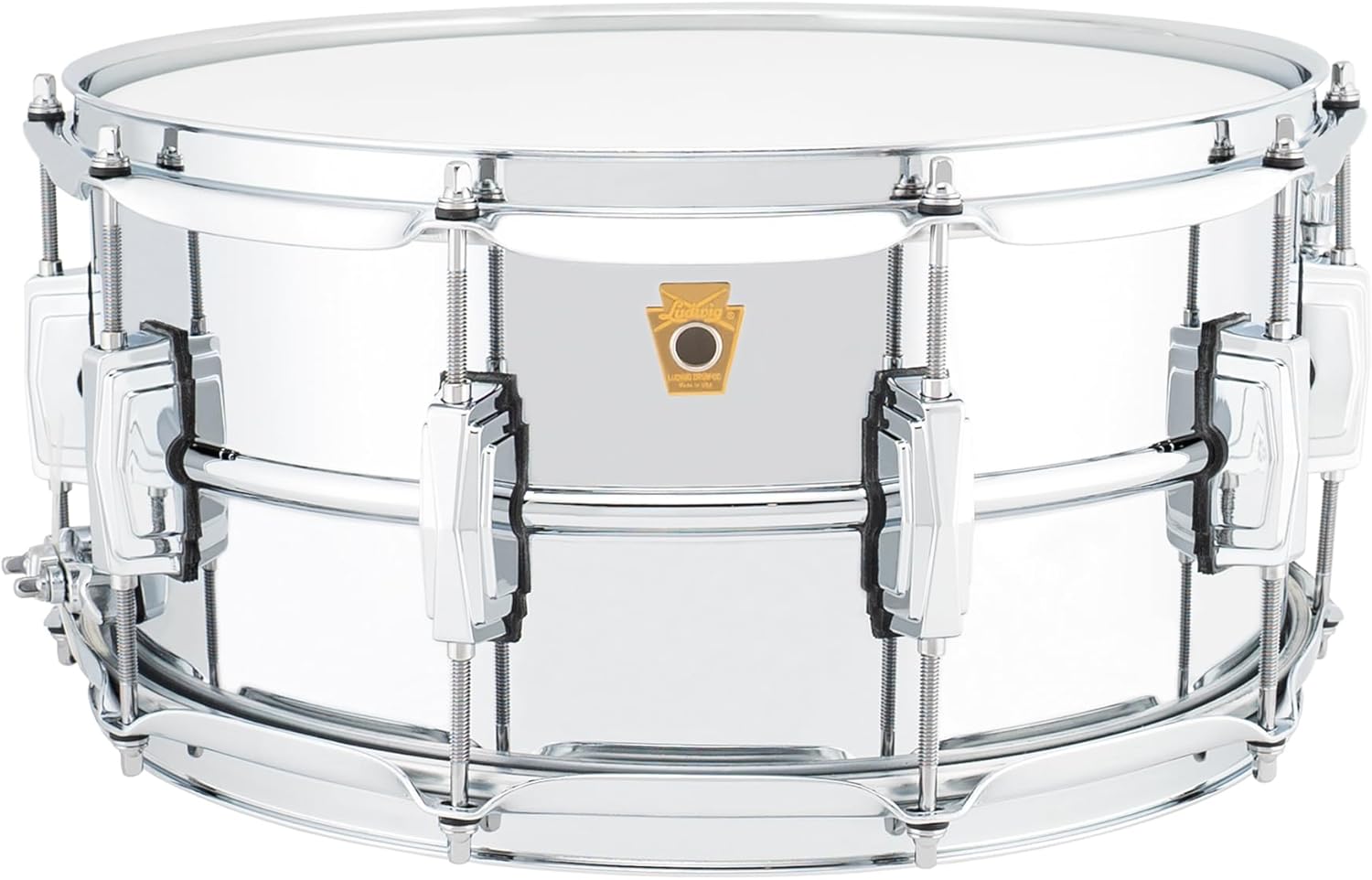 ludwig-lm402-tambor-de-caja-de-aluminio-cromado-liso-65-x-14-pulgadas-con-tapones-imperiales-y-colador-suprafonico-Locoriaroom