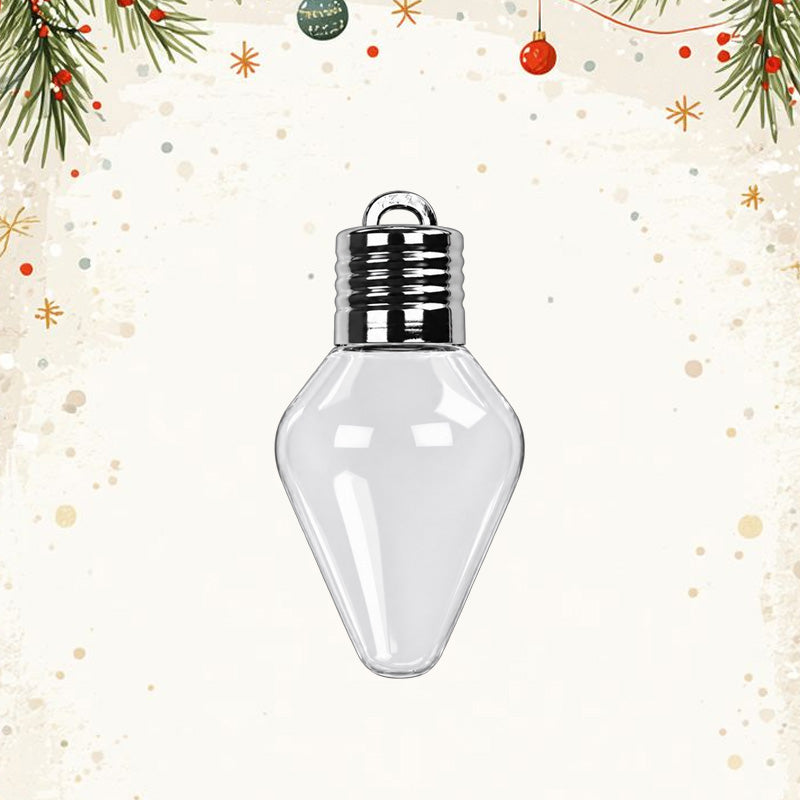 Christmas Light Bulb Treat Ornaments
