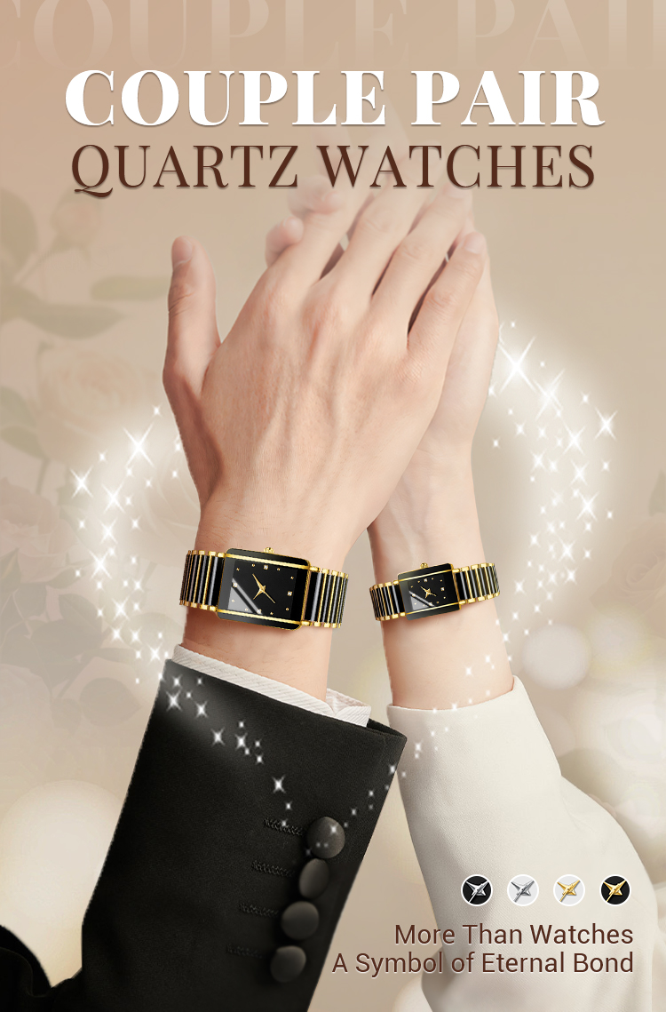 Elegant Ceramic Band Watch
