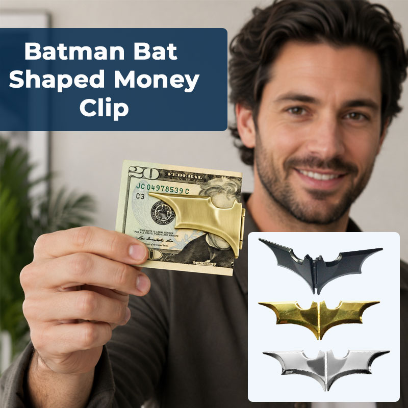 🦇 Batman Bat Shaped Money Clip