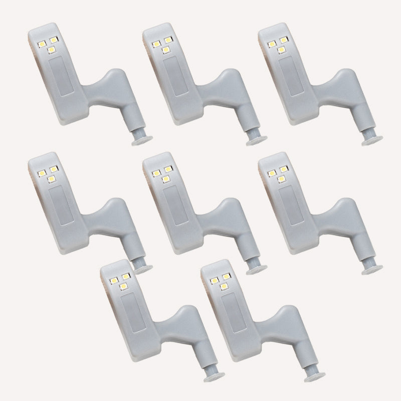 Cabinet Hinge LED Lights, Automatic Sensor Cupboard Hinge Lights for Kitchen Cabinets
