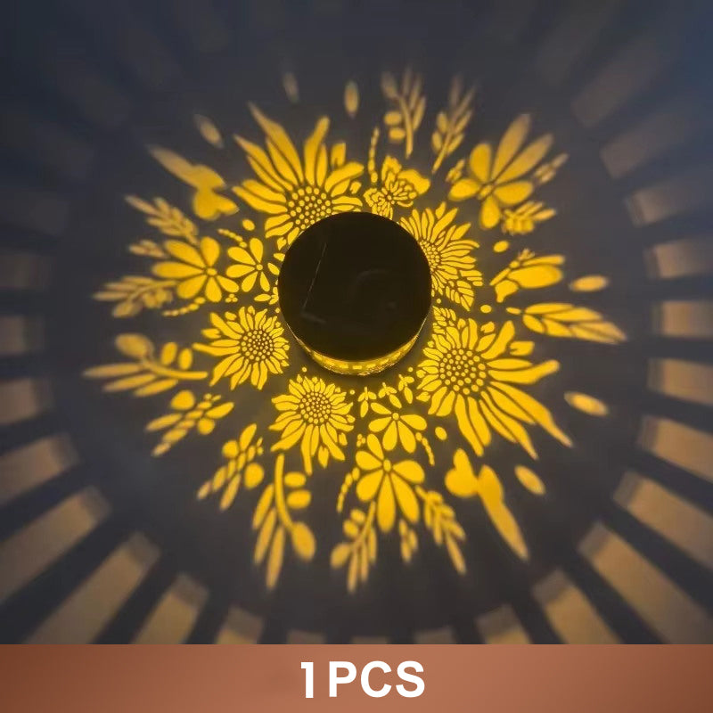 🌞✨✨ Solar Mandala Projection Wall Light