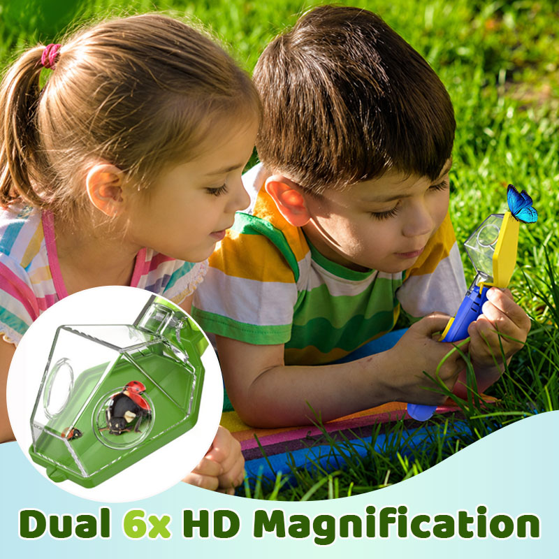 6x Magnification Bug Catcher & Viewer for Kids