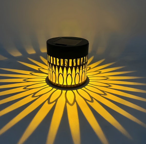 🌞✨✨ Solar Mandala Projection Wall Light