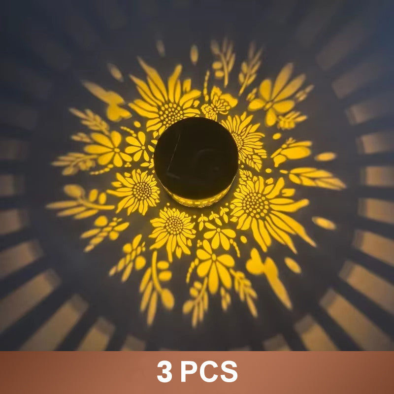 🌞✨✨ Solar Mandala Projection Wall Light
