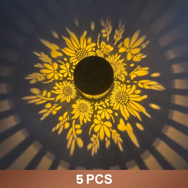 🌞✨✨ Solar Mandala Projection Wall Light