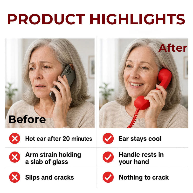 Retro Telephone Handset for Type-C Phones | Classic Phone Receiver
